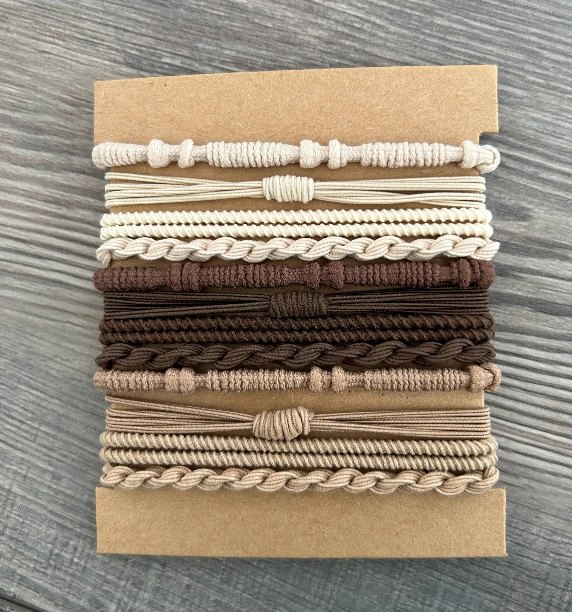Boho Bracelet Hair Ties: