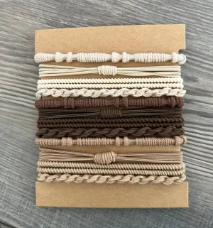 Boho Bracelet Hair Ties: