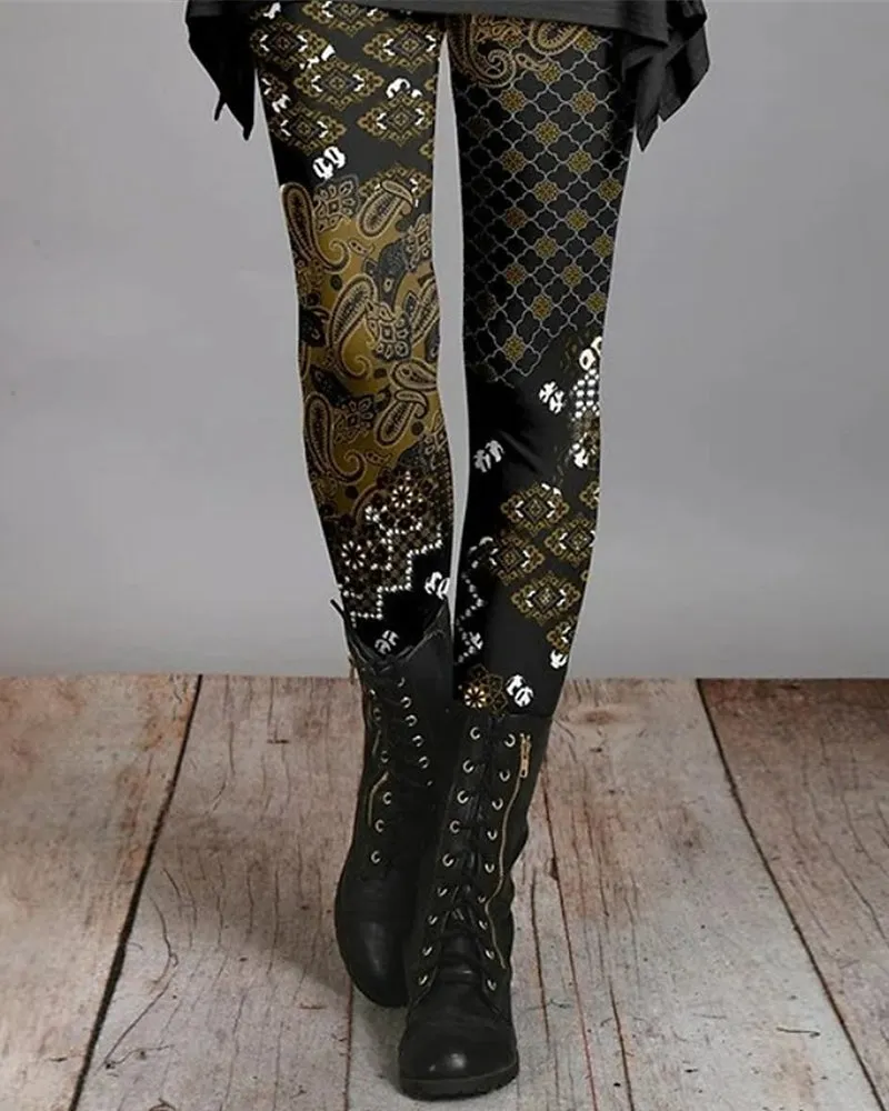 Boho-Frühlingsleggings – Isabella