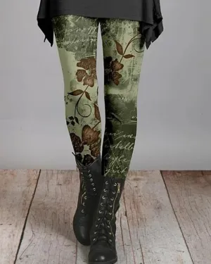 Boho-Frühlingsleggings – Isabella