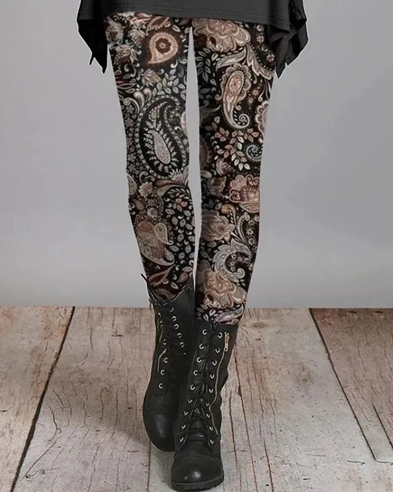 Boho-Frühlingsleggings – Isabella