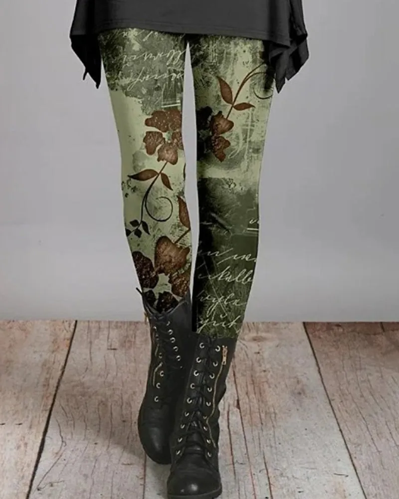 Boho-Frühlingsleggings – Isabella