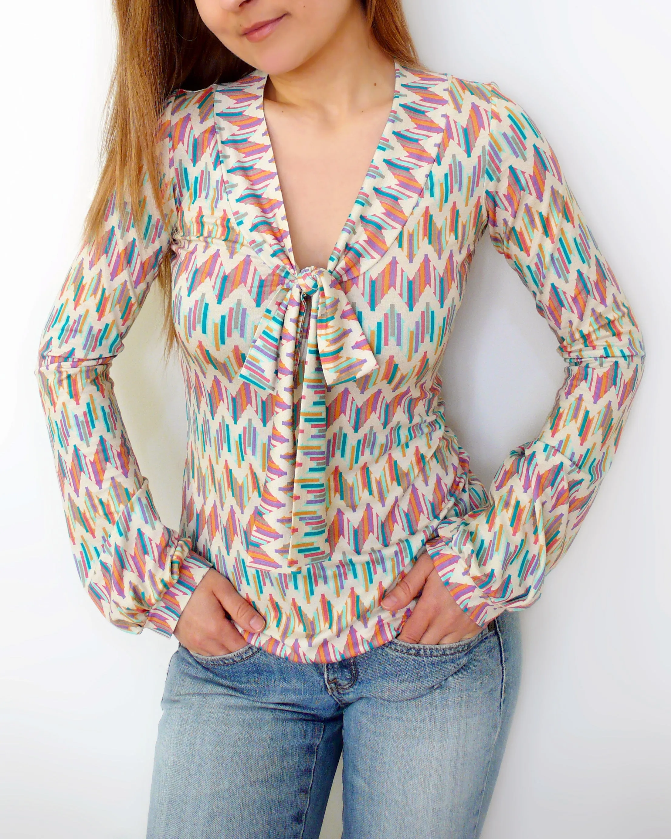 Bow Tie Top Sewing Pattern N.50