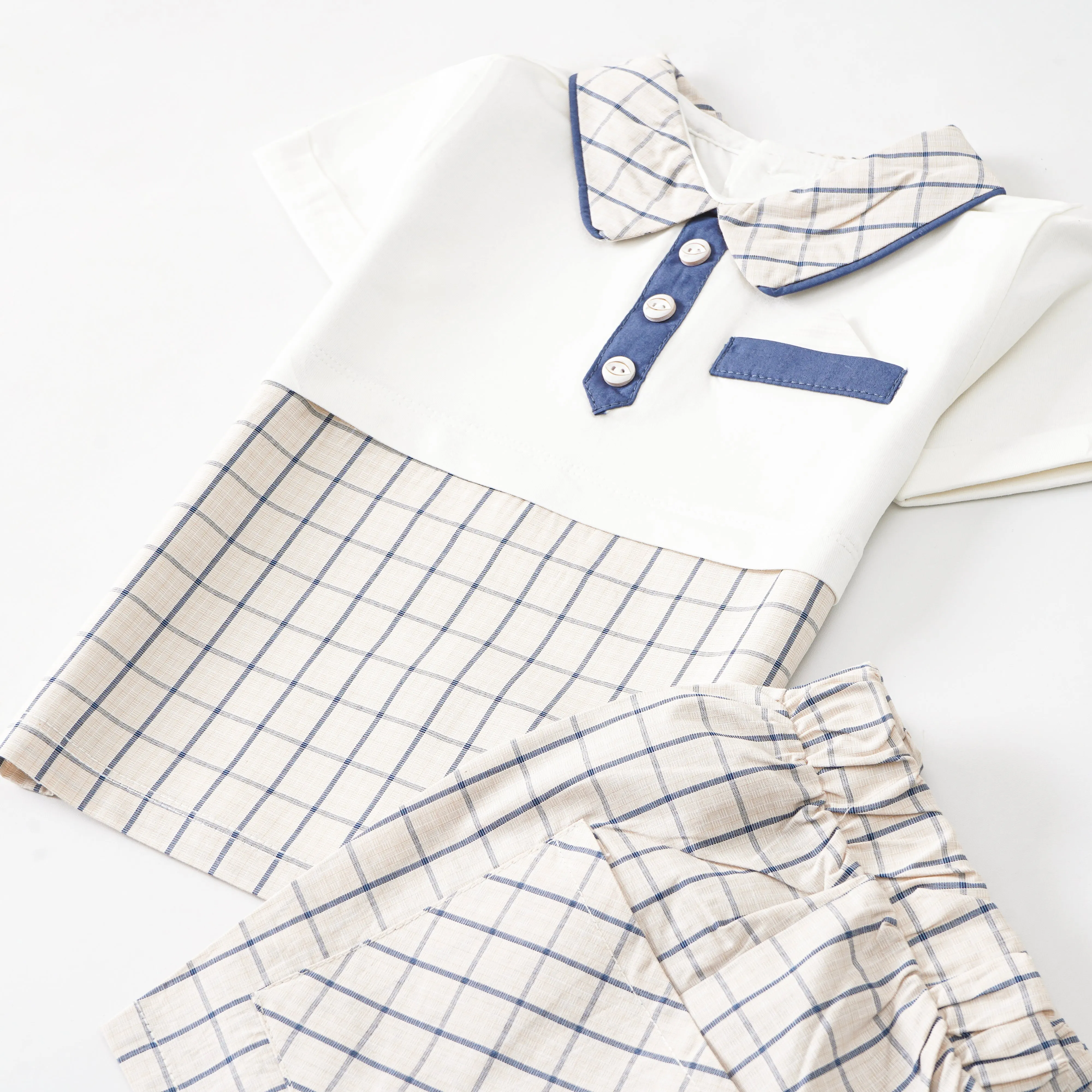 Boys Half Sleeves 2 Piece Suit (2331)