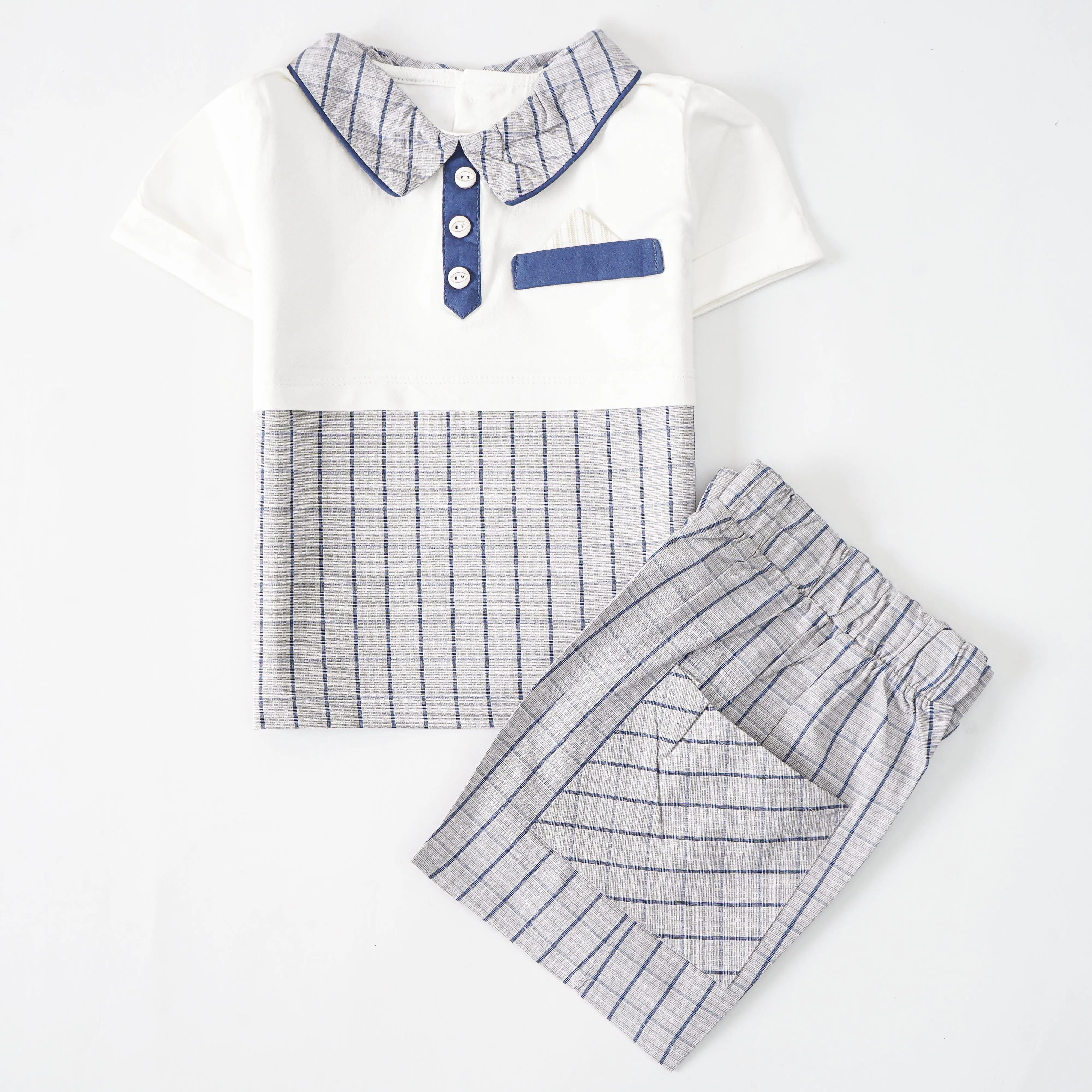 Boys Half Sleeves 2 Piece Suit (2331)