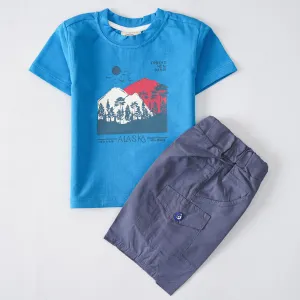 Boys Half Sleeves 2 Piece Suit (2356)