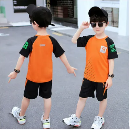 Boys' Summer Short-Sleeved Suit