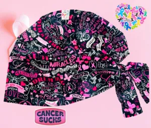 BREAST CANCER Florence™ Scrub Hat