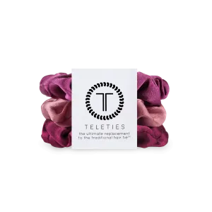 Burgundy Bliss - Large Scrunchie, 3-Pack