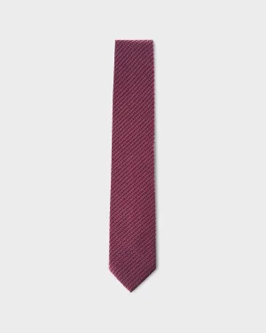 Burgundy Jaquard Tie