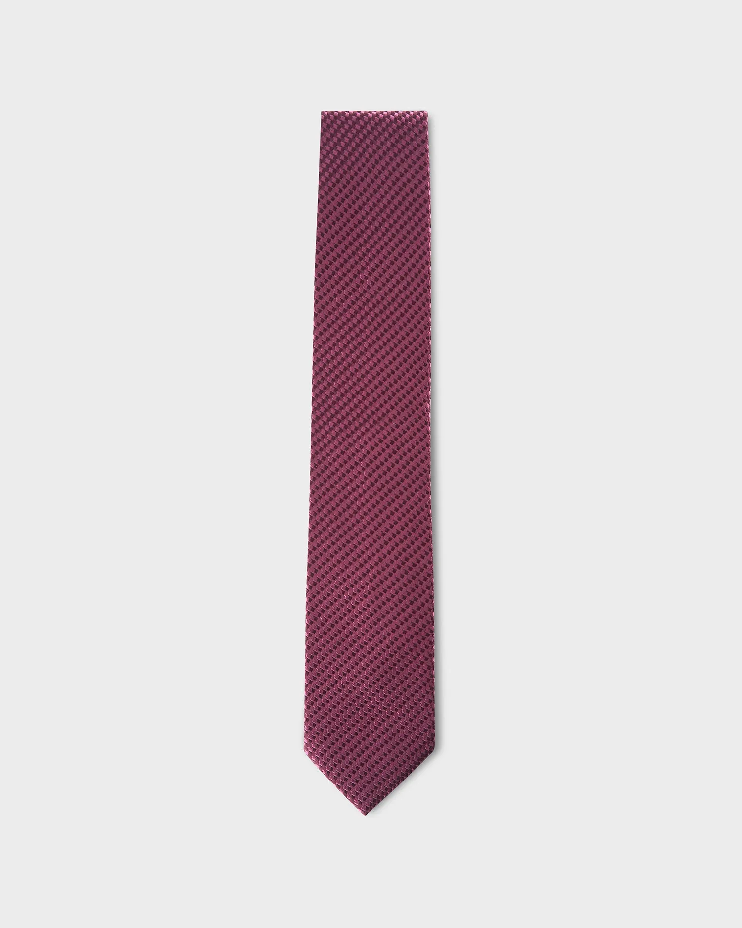 Burgundy Jaquard Tie