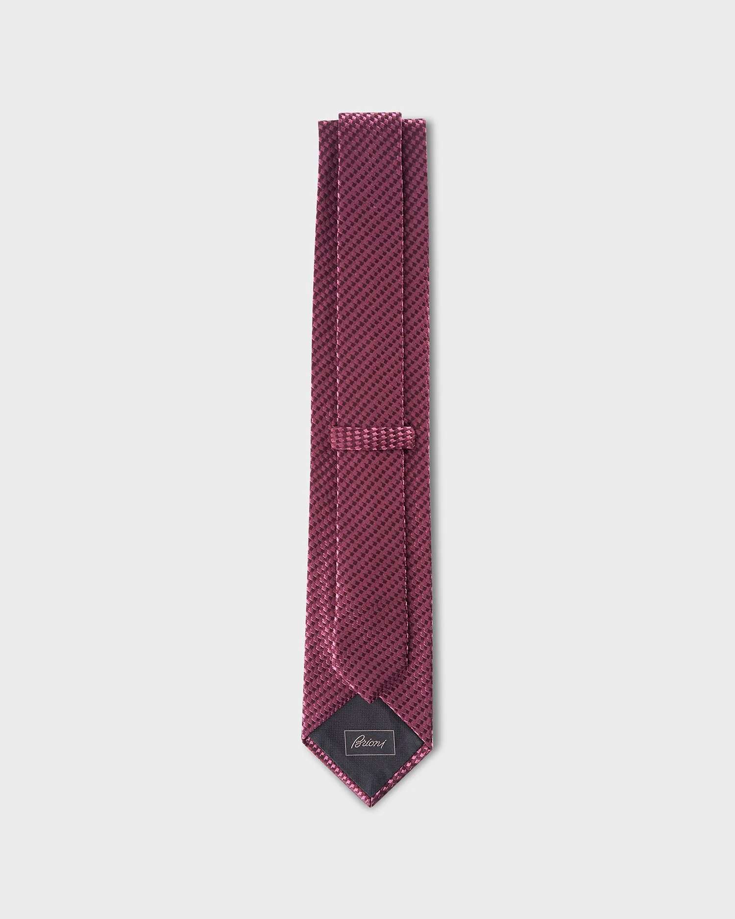 Burgundy Jaquard Tie