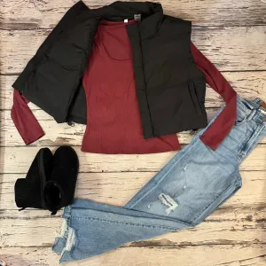 Burgundy Long Sleeve