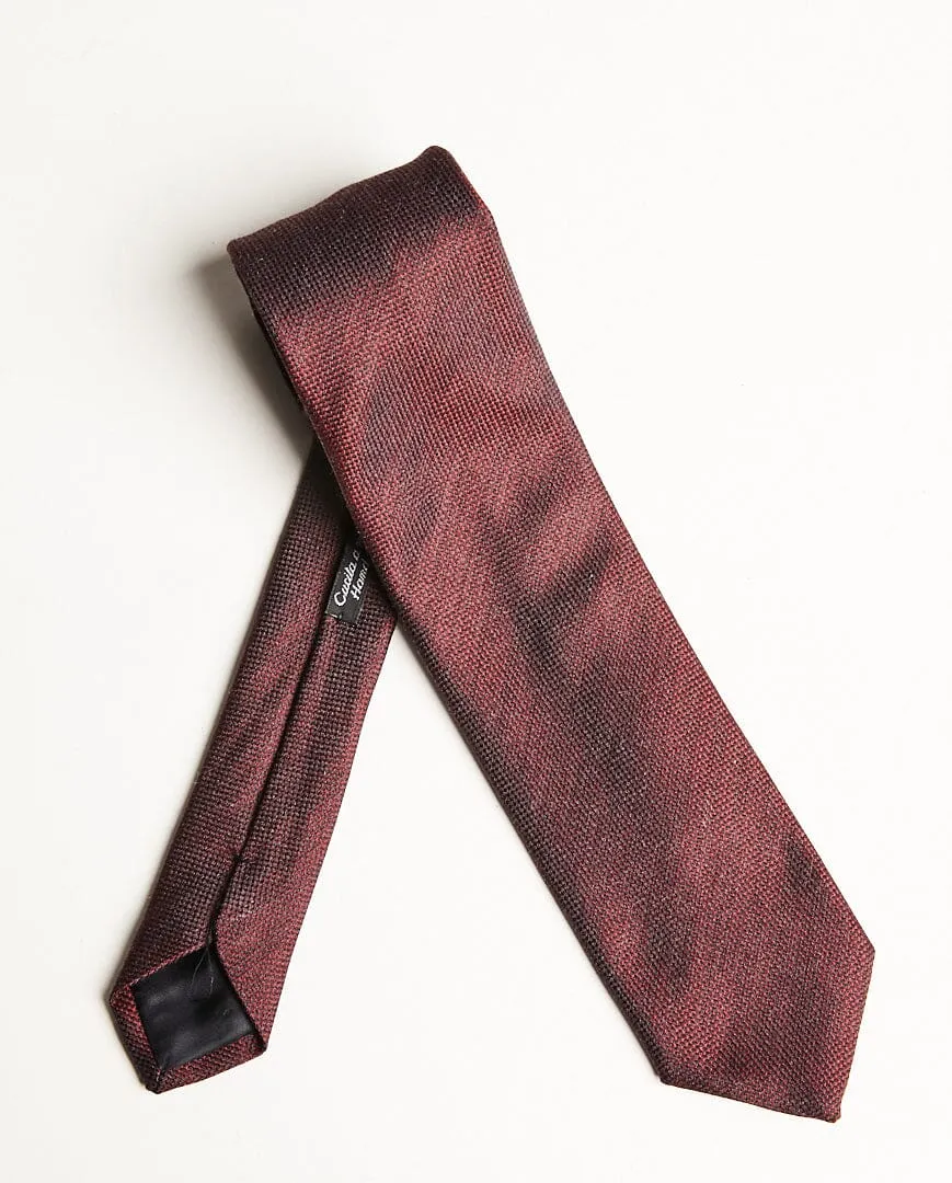 BURGUNDY TIE