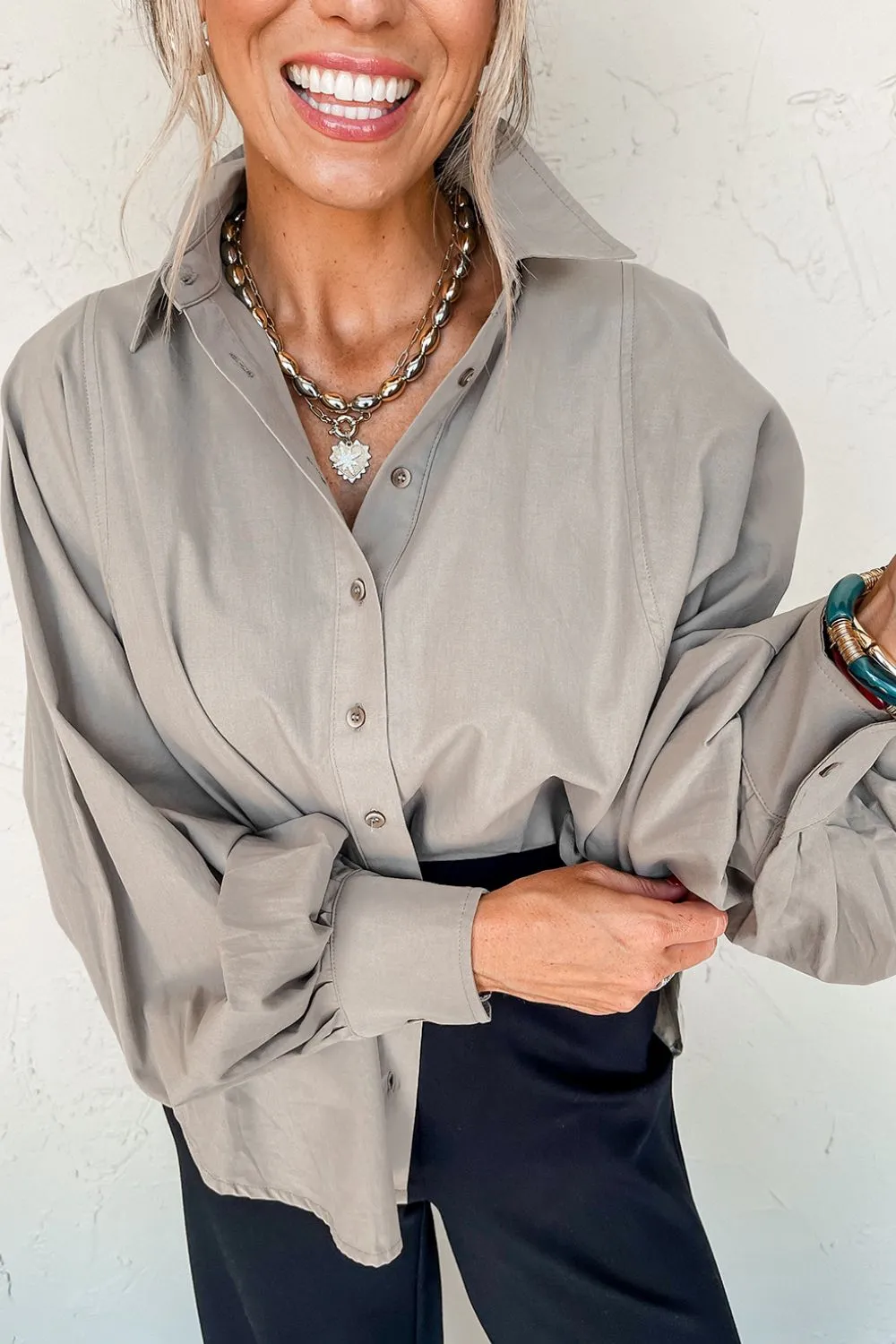 Button Down Long Sleeve Shirt