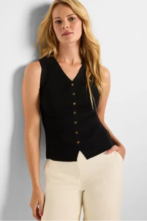 Button Pullover Sweater