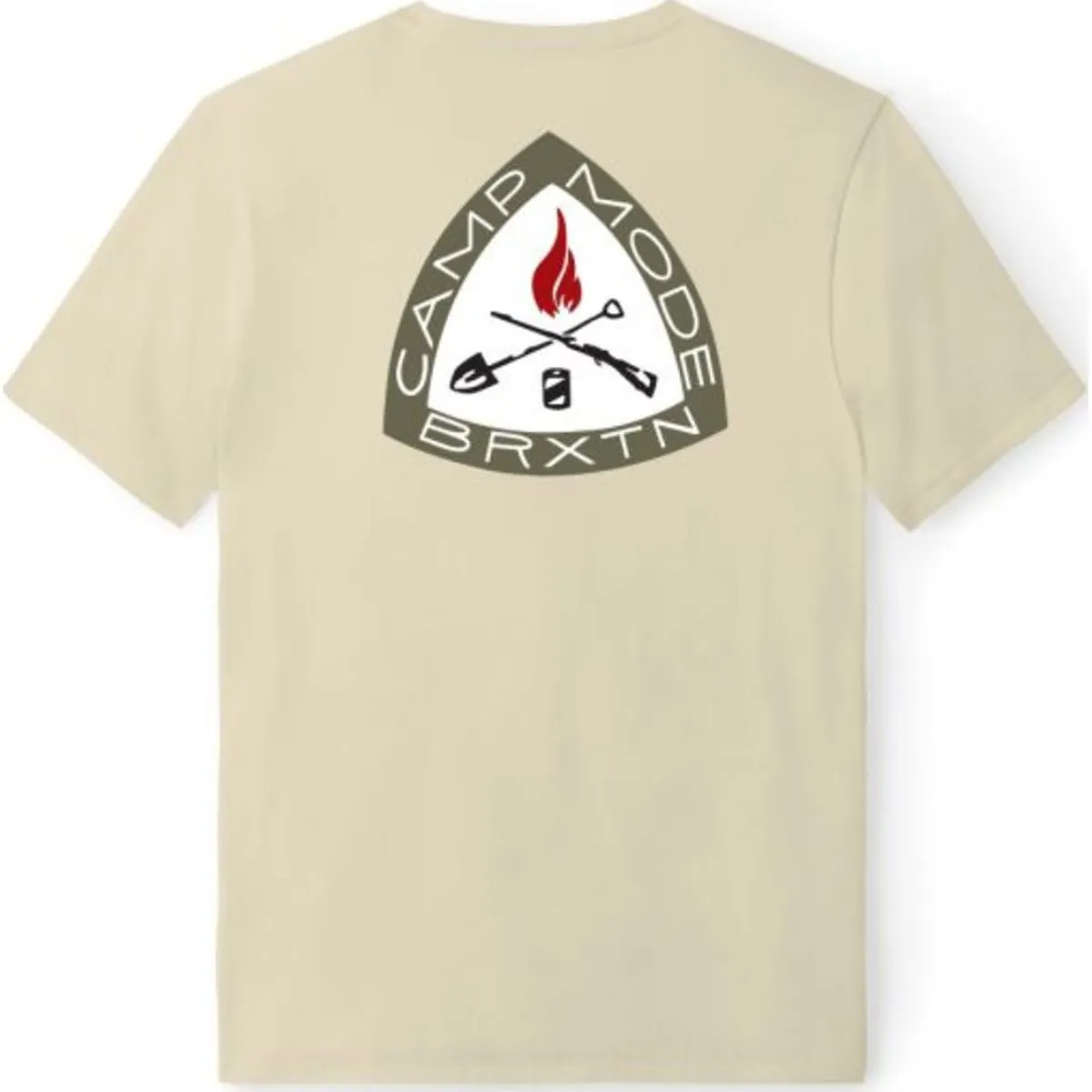 Camp Mode Recycled S/S Standard Tee - Black