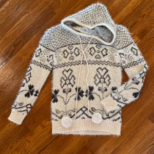 C&C-Girls Nordic Design Hooded Sweater (Just Kidding Around)