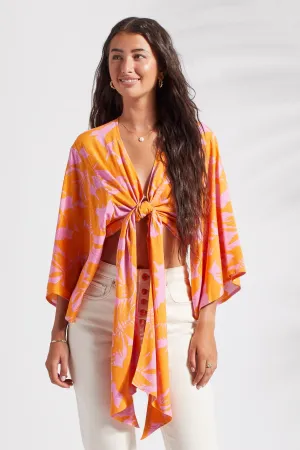 Canary Kimono Top