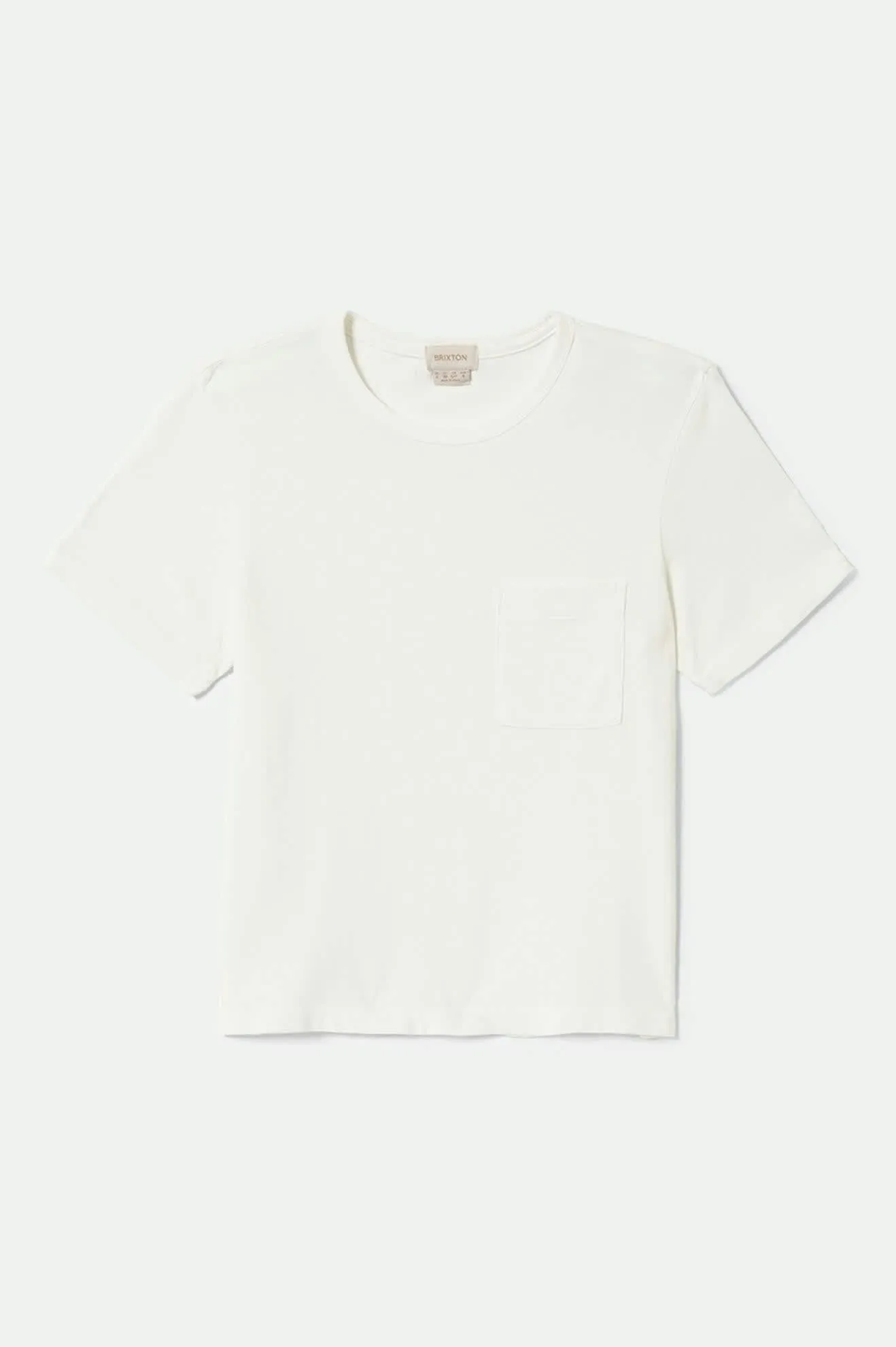 Carefree Organic Garment Dye Perfect T-Shirt - Off White
