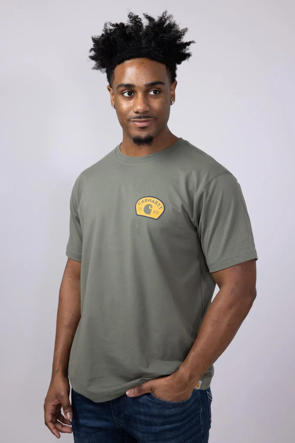 Carhartt 1889 Graphic T-Shirt for Men in Olive | 106769-D0V-OLIVE