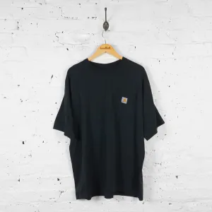 Carhartt Linemans Rodeo Pocket T Shirt - Black - L