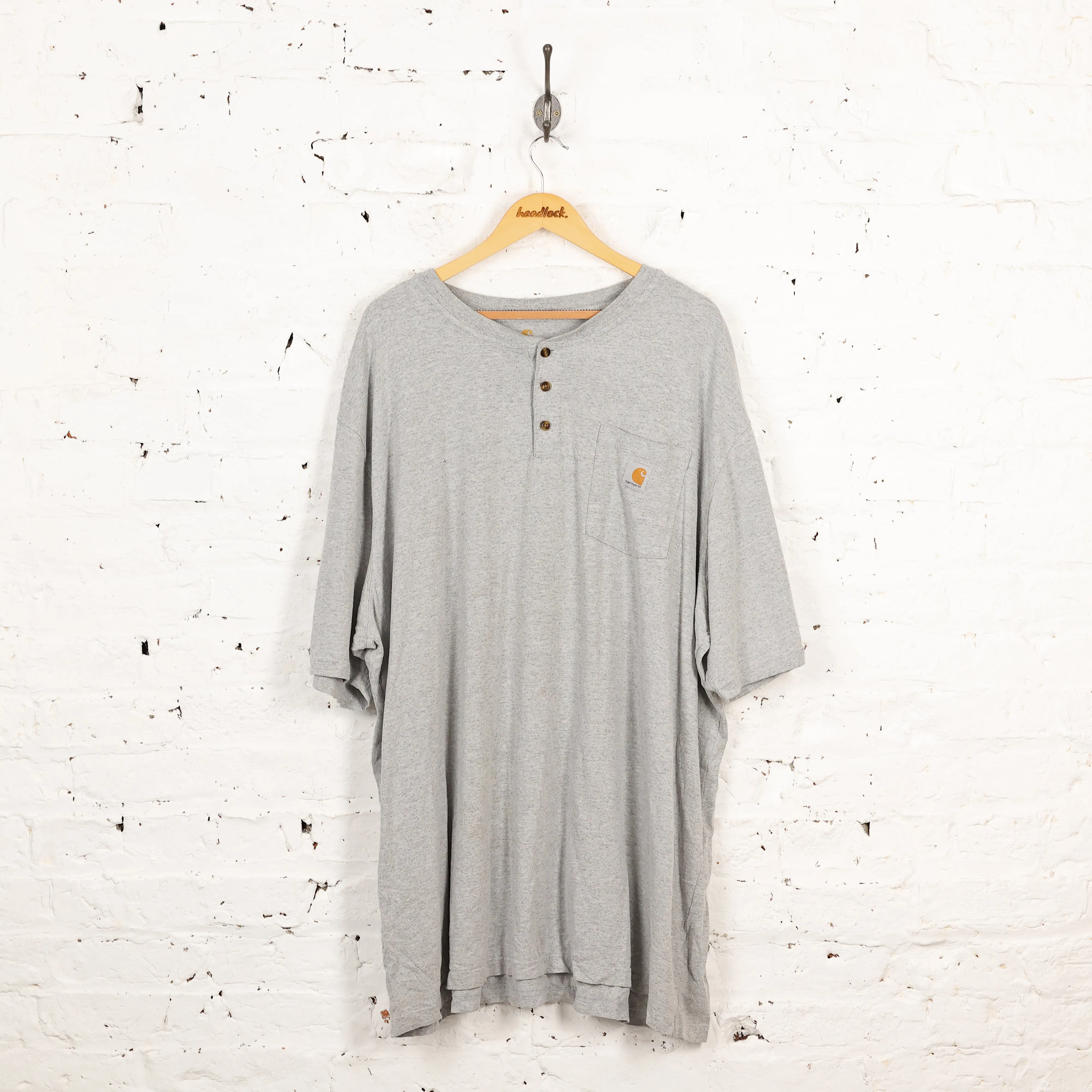 Carhartt Original Fit Pocket T Shirt - Grey - XXXL