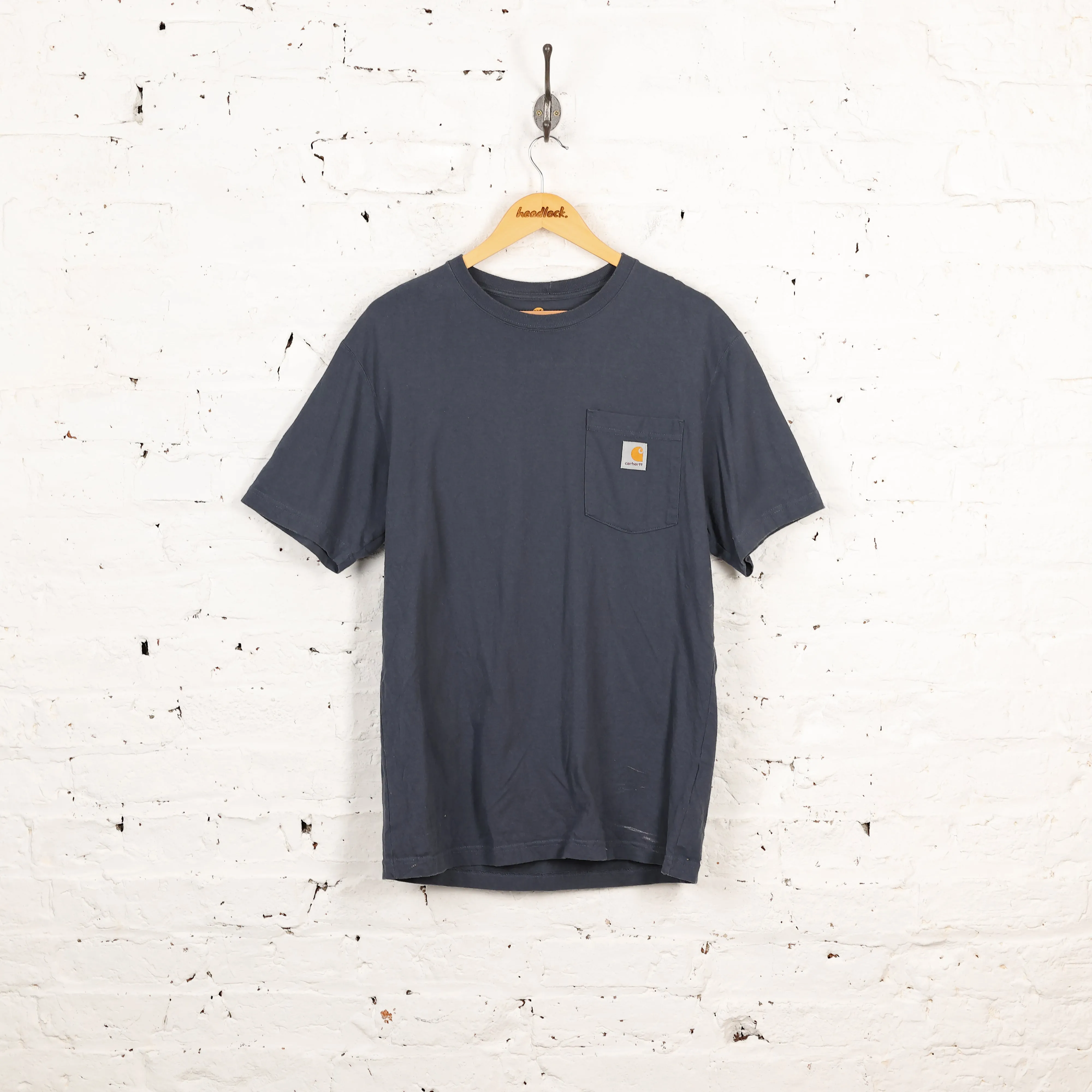 Carhartt Original Fit Pocket T Shirt - Navy - S