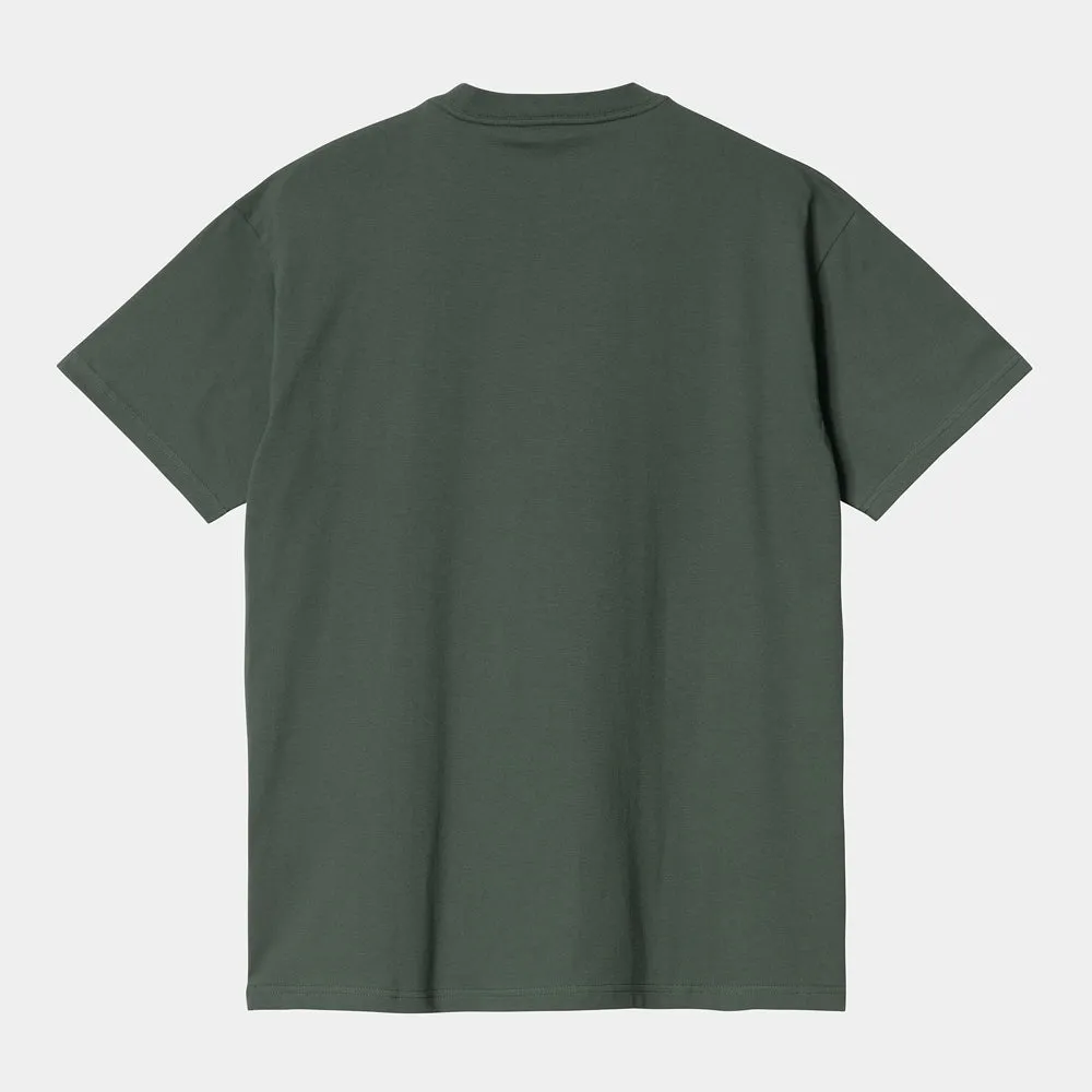 Carhartt WIP Worm Logo Pocket Short Sleeved T-Shirt