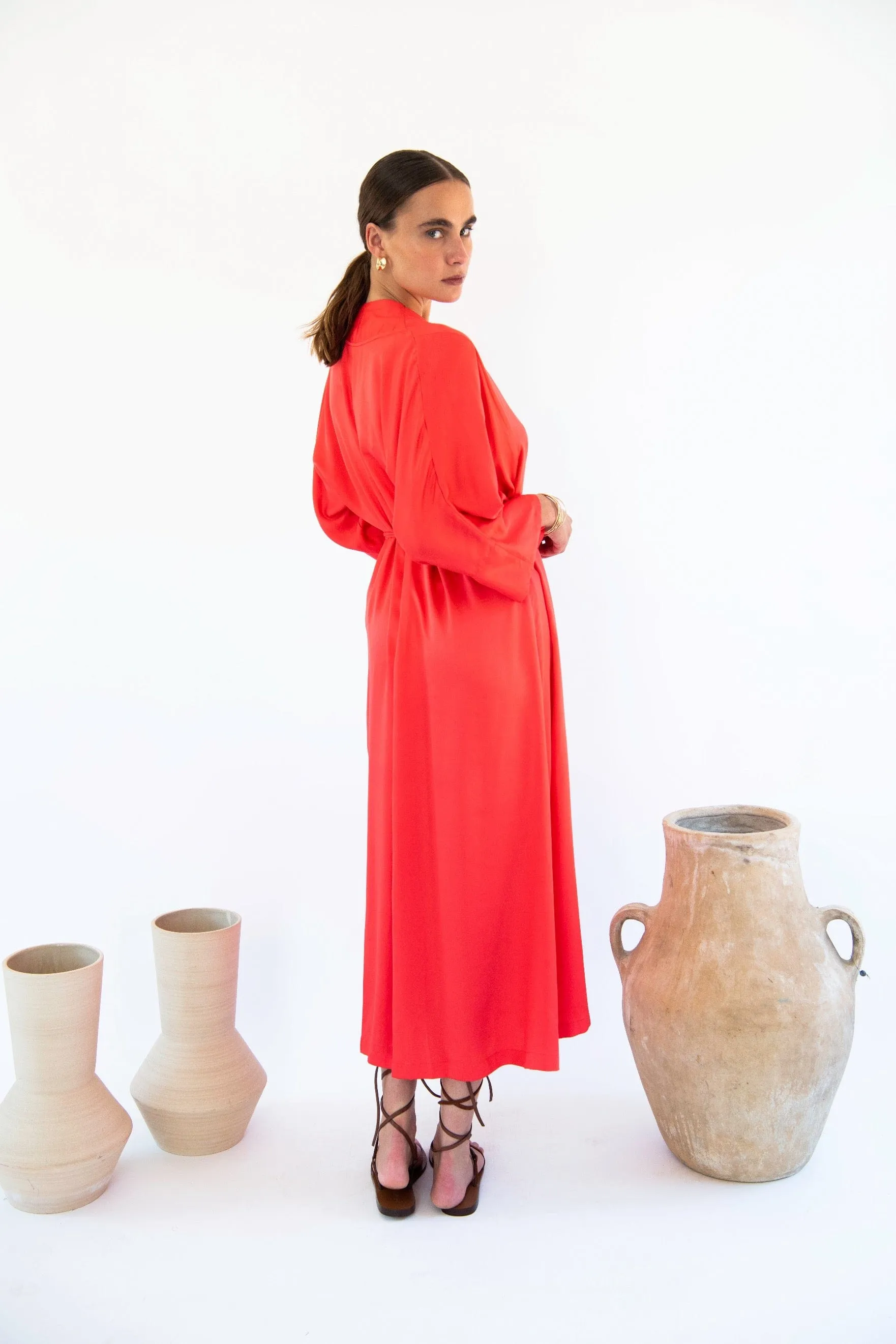 Carmen Satin TENCEL™ Modal Dress | Multiple Colours