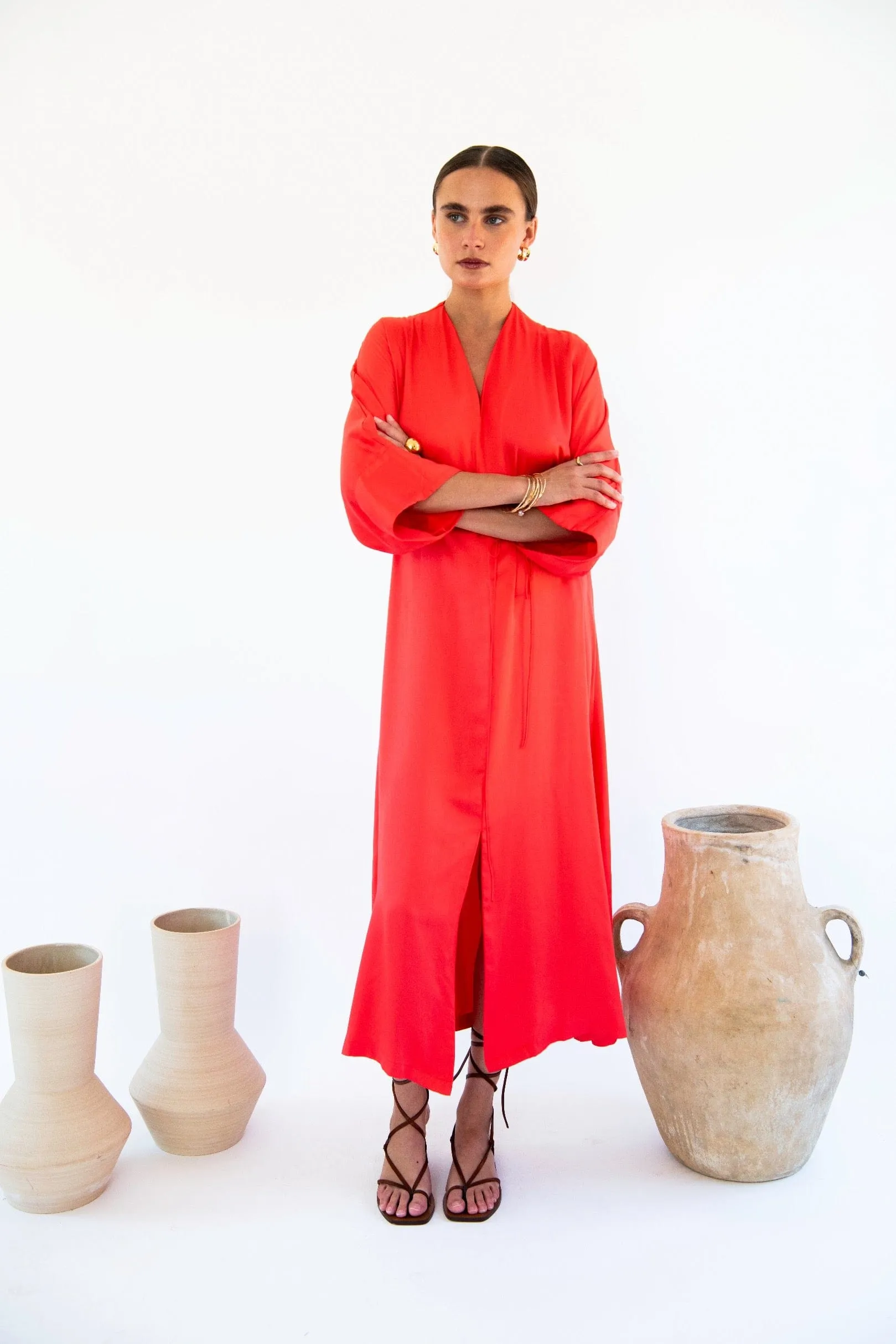 Carmen Satin TENCEL™ Modal Dress | Multiple Colours