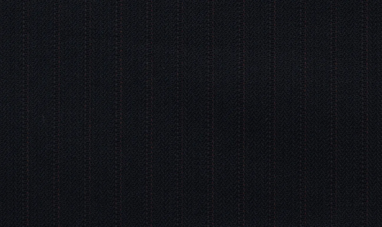 Charcoal Black with Rust Self Stripe Long Tuxedo