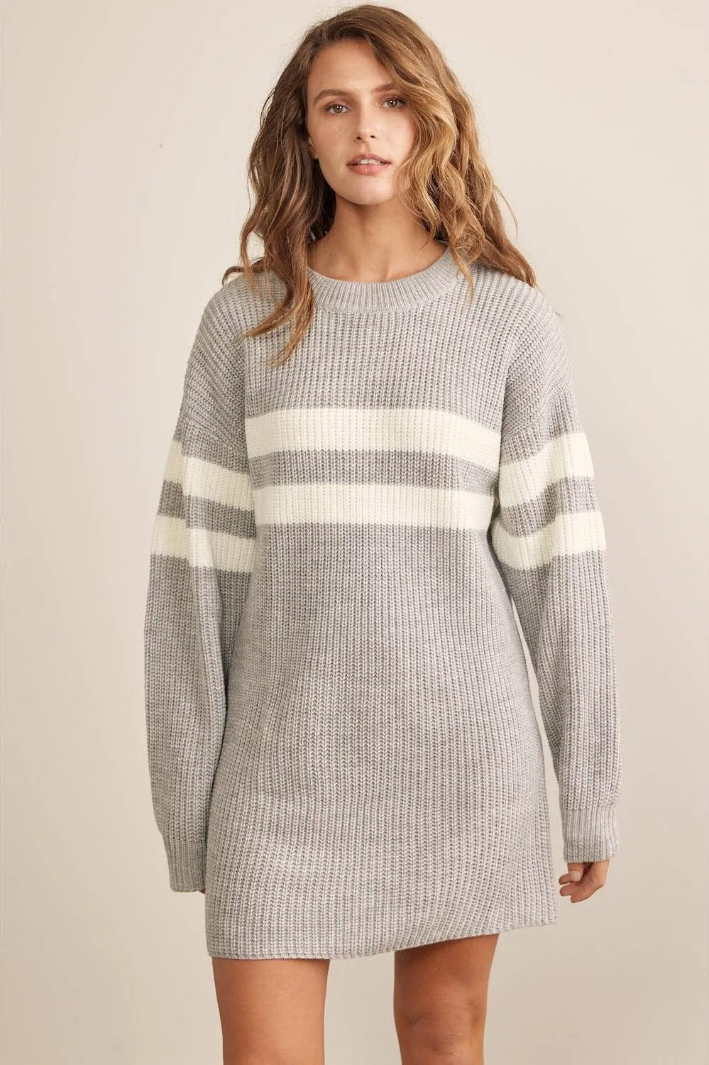 Chill Out Sweater Dress | Grey