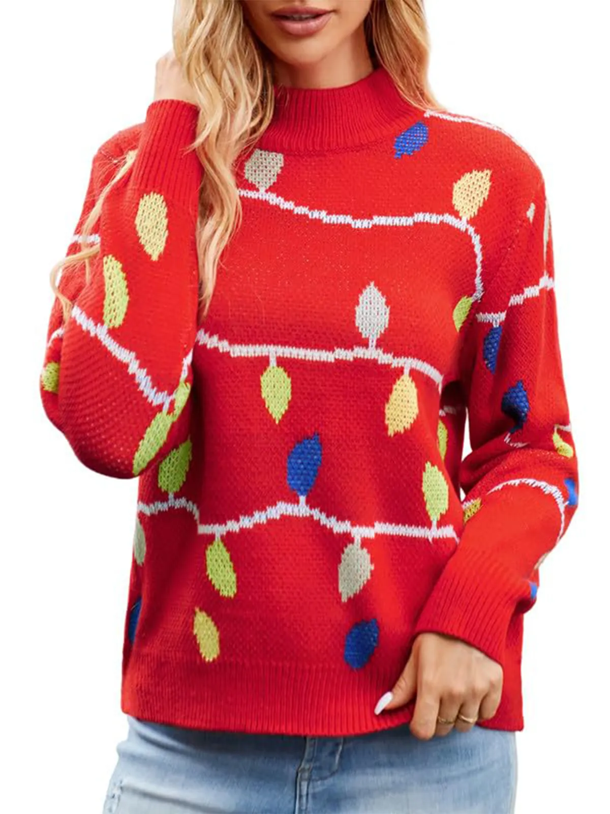 Christmas Snowflake Knit