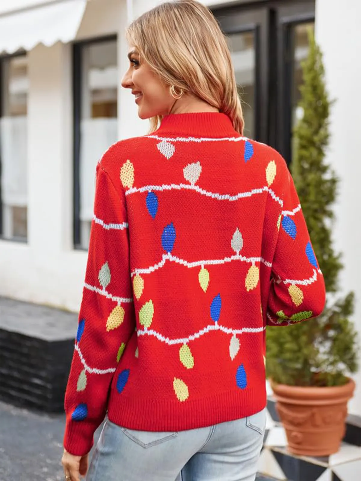 Christmas Snowflake Knit