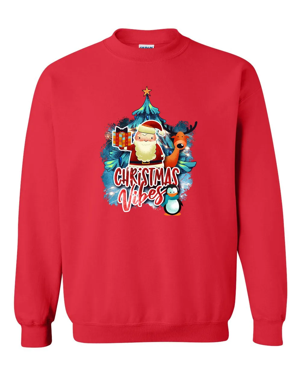 Christmas vibes Sweatshirt, Holiday Sweatshirt