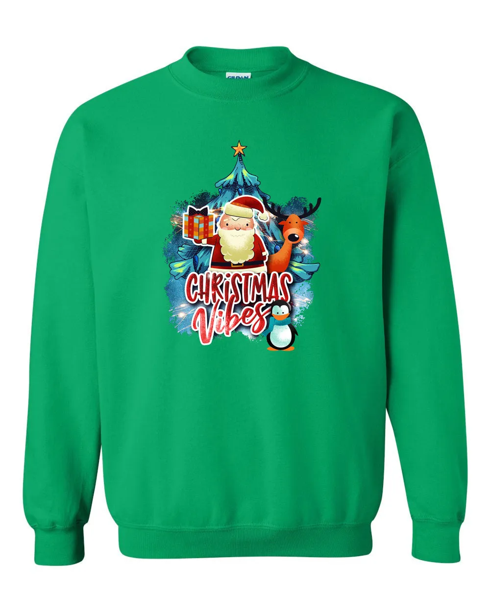 Christmas vibes Sweatshirt, Holiday Sweatshirt
