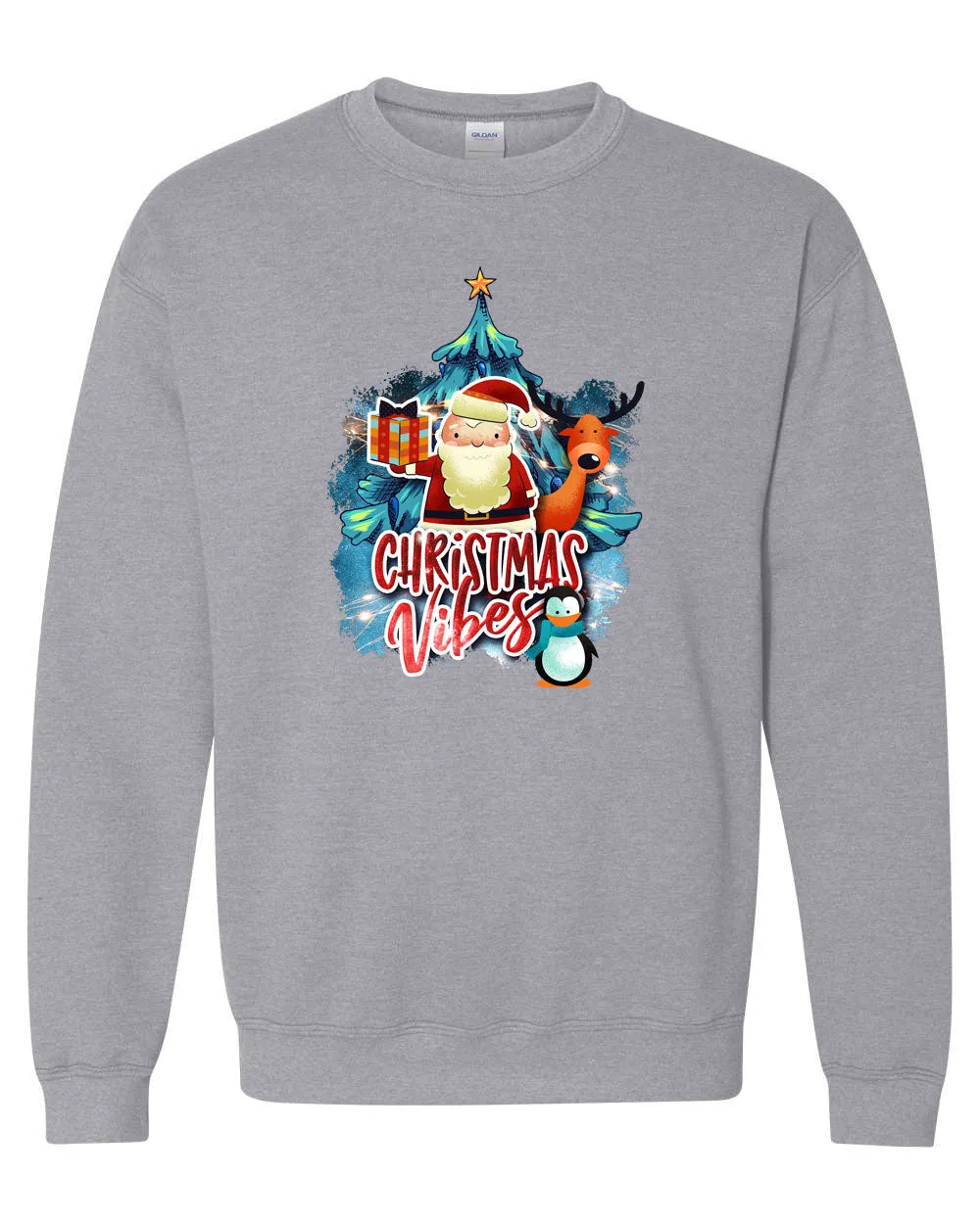 Christmas vibes Sweatshirt, Holiday Sweatshirt