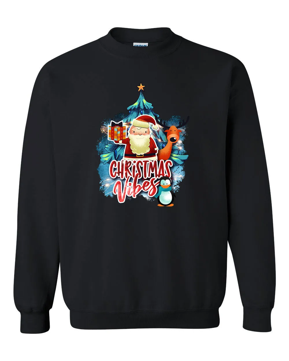 Christmas vibes Sweatshirt, Holiday Sweatshirt