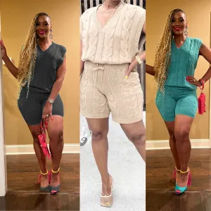 Chunky Knit Set (3 colors)
