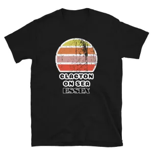 Clacton-on-Sea Essex Vintage Sunset T-Shirt