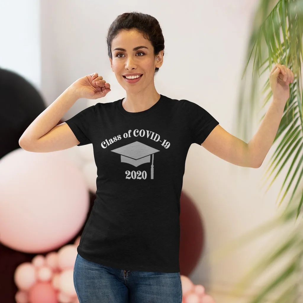 Class of COVID-19 Dark Ladies Shirt
