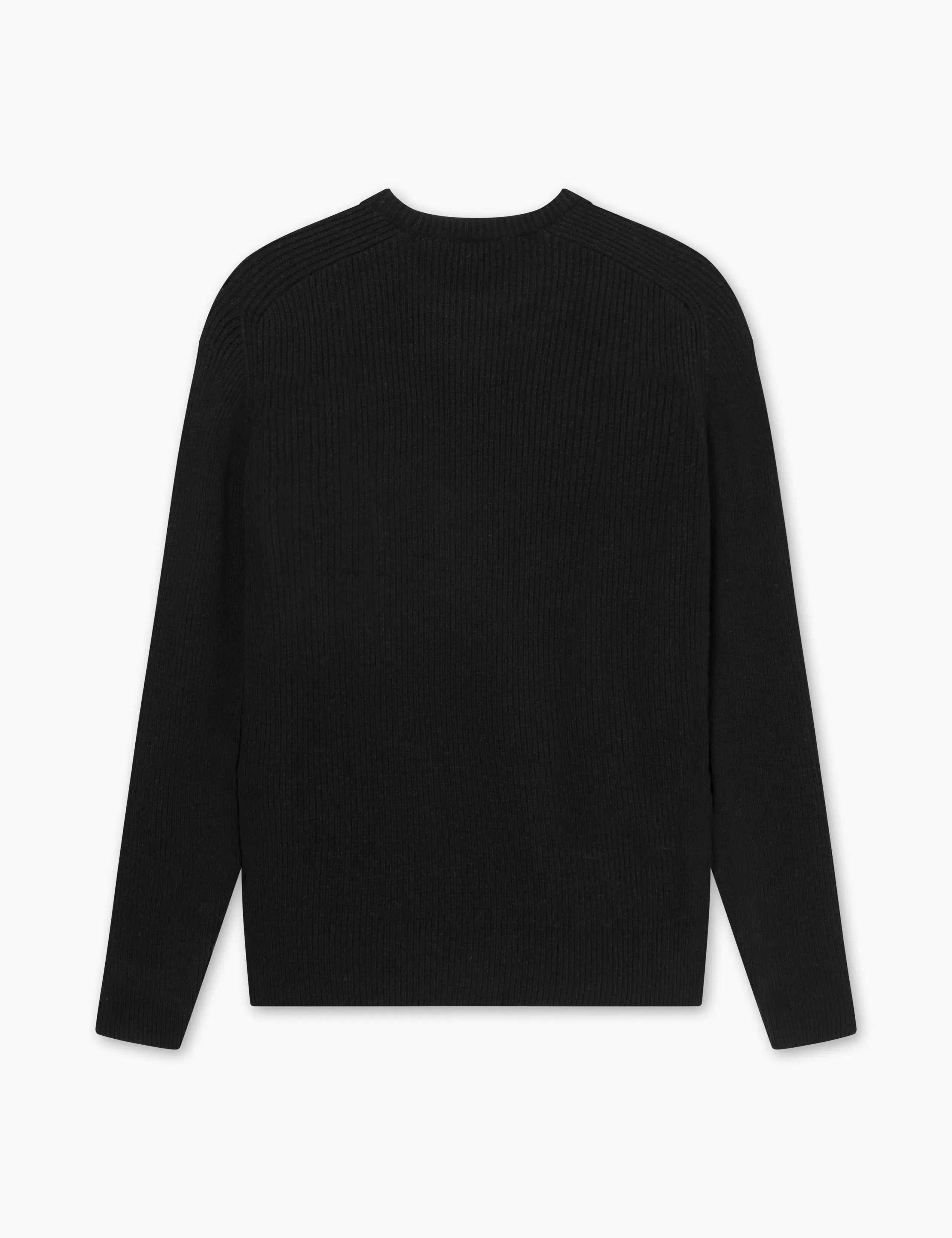 Cone Rib Knit | Black