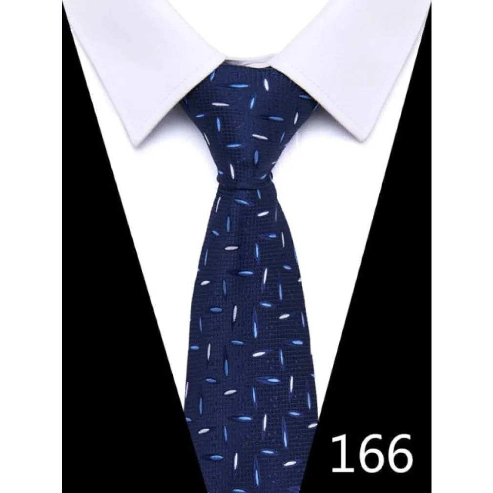 ContiNent 33 100% Silk tie 7.5 cm floral necktie high fashion plaid ties for men slim cotton cravat neckties