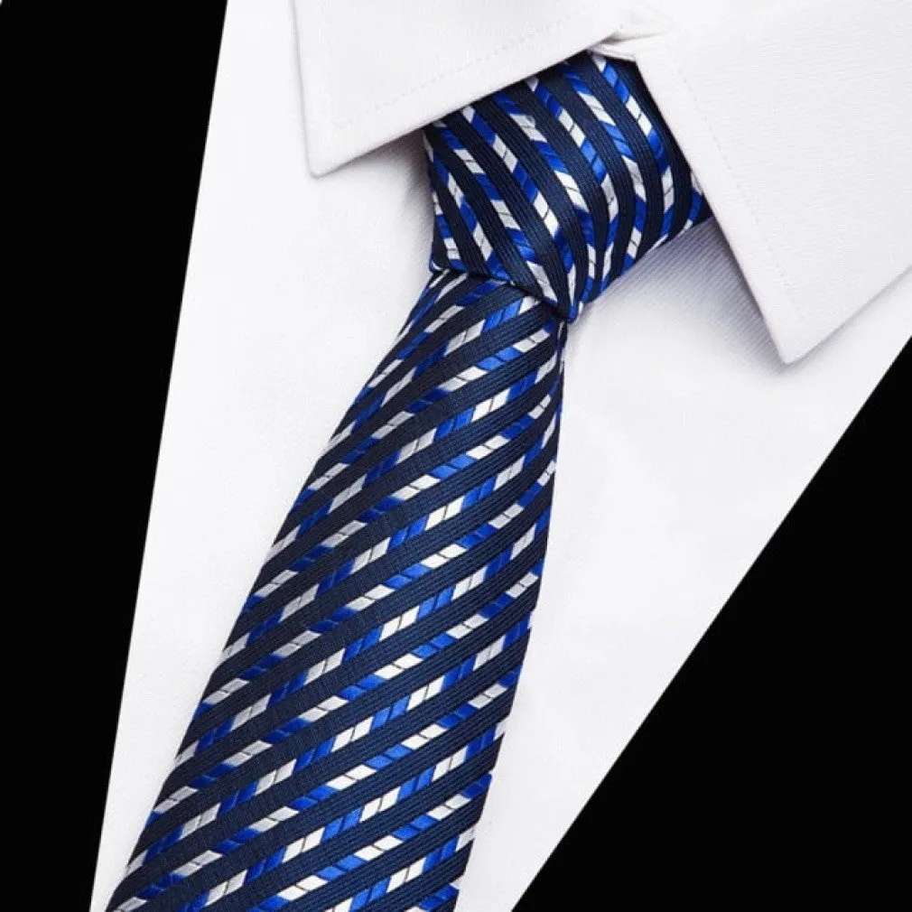 ContiNent 33 100% Silk tie 7.5 cm floral necktie high fashion plaid ties for men slim cotton cravat neckties