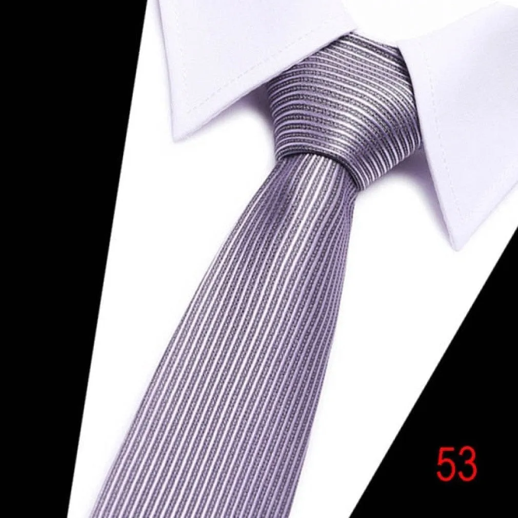 ContiNent 33 100% Silk tie 7.5 cm floral necktie high fashion plaid ties for men slim cotton cravat neckties