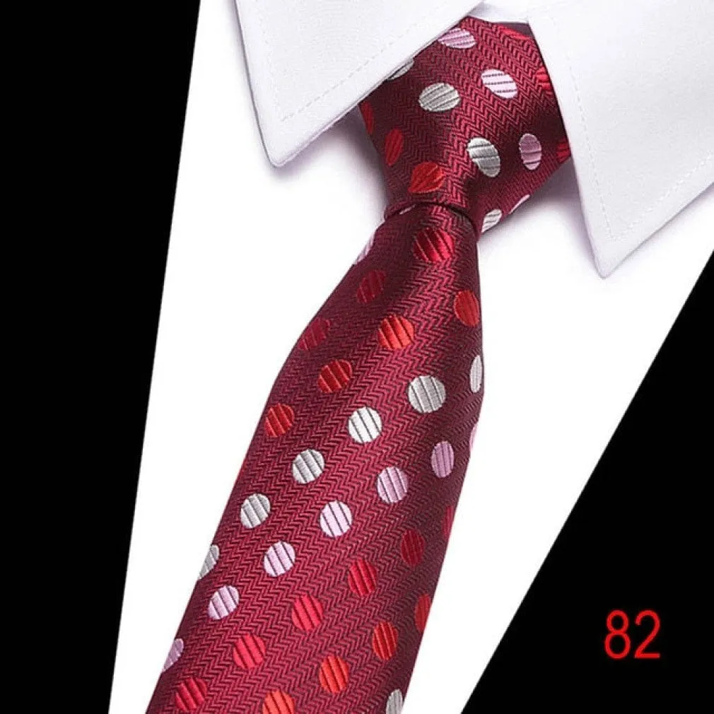 ContiNent 33 100% Silk tie 7.5 cm floral necktie high fashion plaid ties for men slim cotton cravat neckties