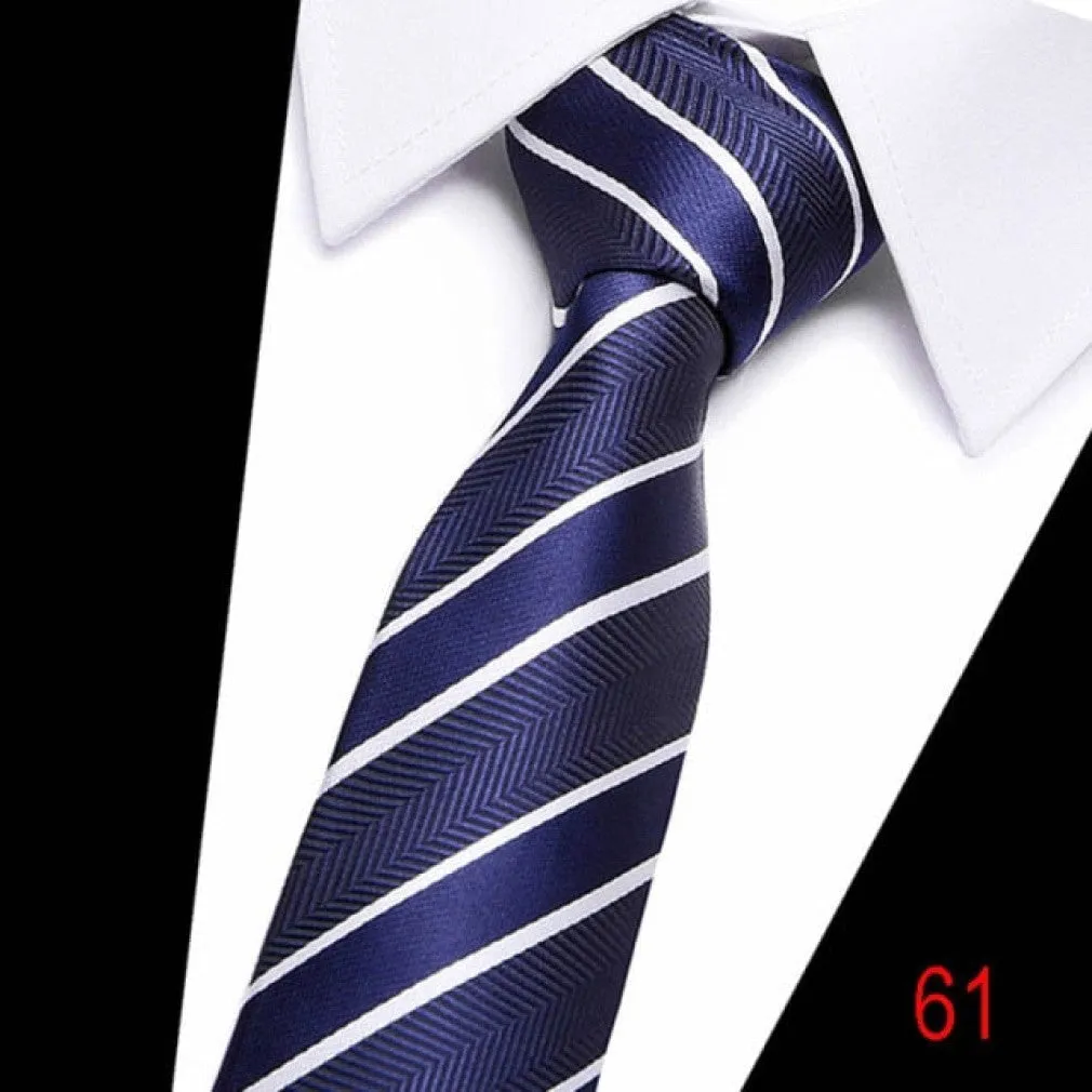 ContiNent 33 100% Silk tie 7.5 cm floral necktie high fashion plaid ties for men slim cotton cravat neckties