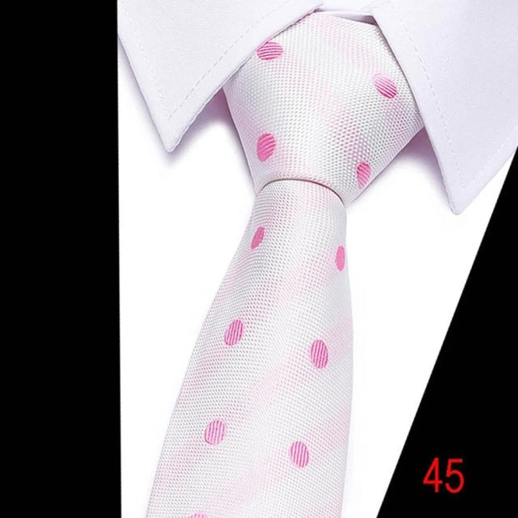 ContiNent 33 100% Silk tie 7.5 cm floral necktie high fashion plaid ties for men slim cotton cravat neckties