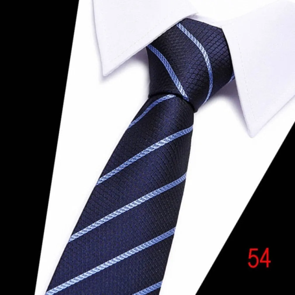 ContiNent 33 100% Silk tie 7.5 cm floral necktie high fashion plaid ties for men slim cotton cravat neckties